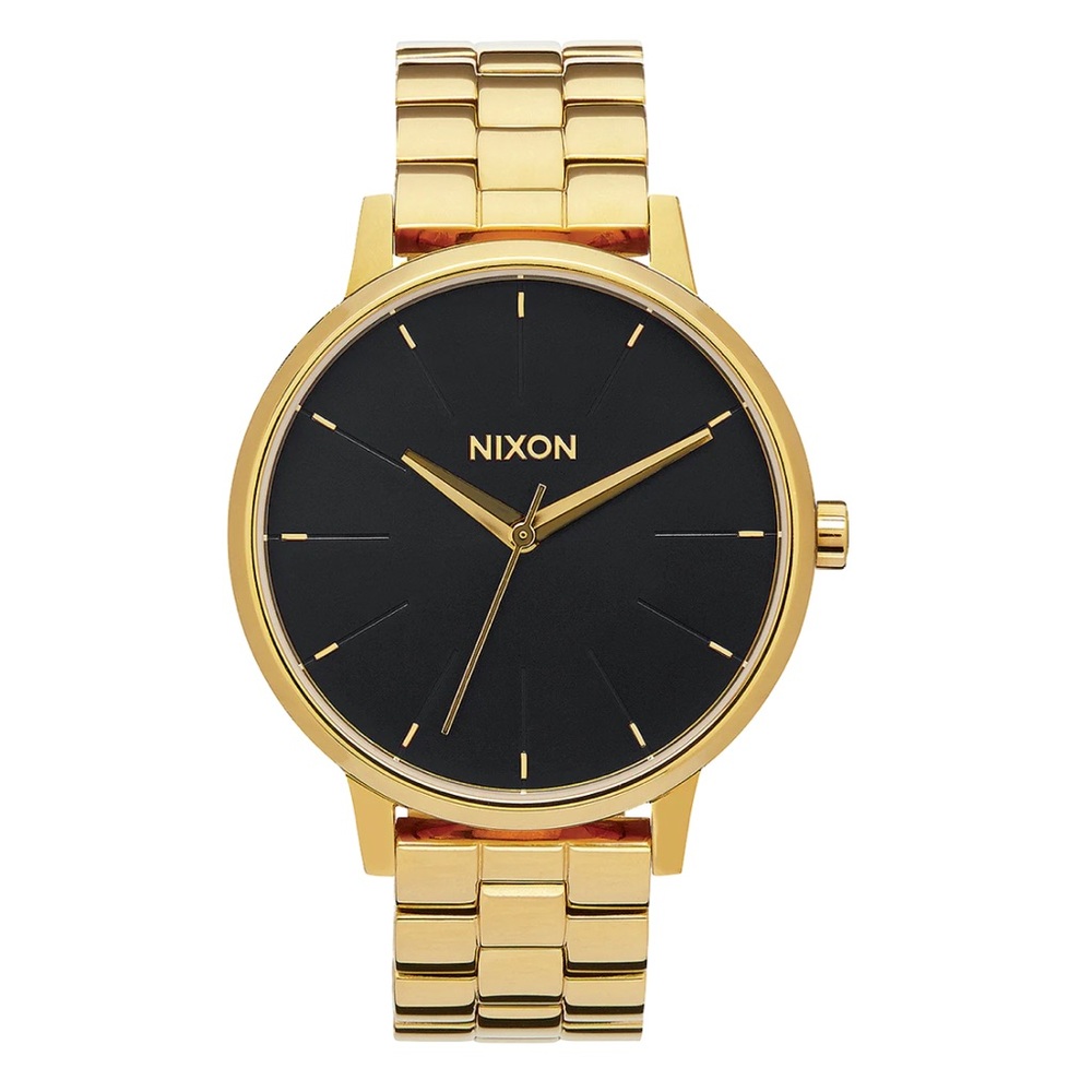 Nixon 37 mm The Kensington Gold Tone Watch